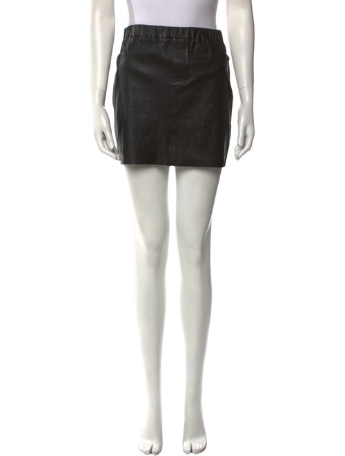 Zadig & Voltaire Leather Mini Skirt