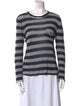 Zadig & Voltaire Striped Crew Neck Top