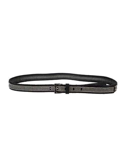 Zadig & Voltaire Skinny Leather Waist Belt