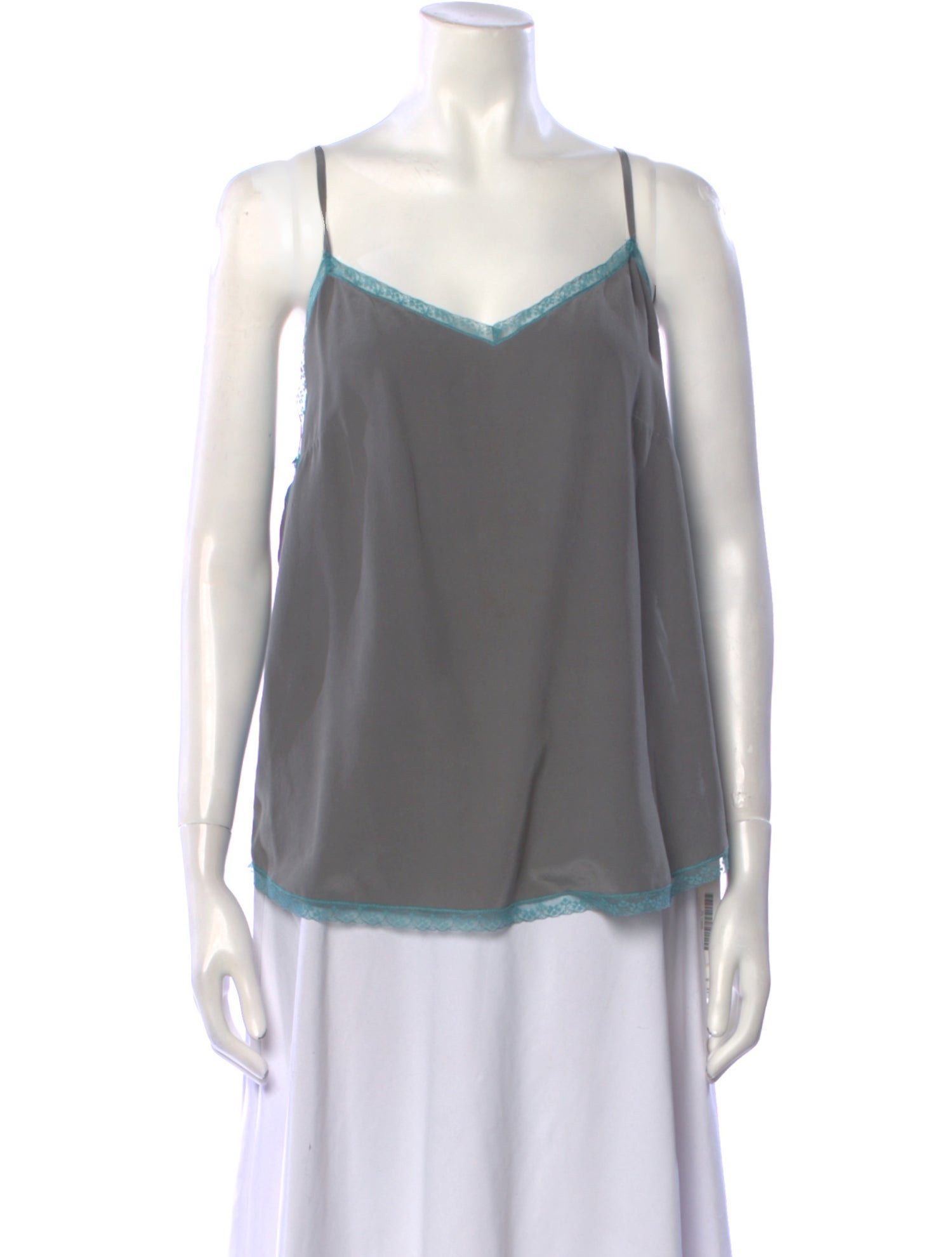 Zadig & Voltaire Silk V-Neck Top