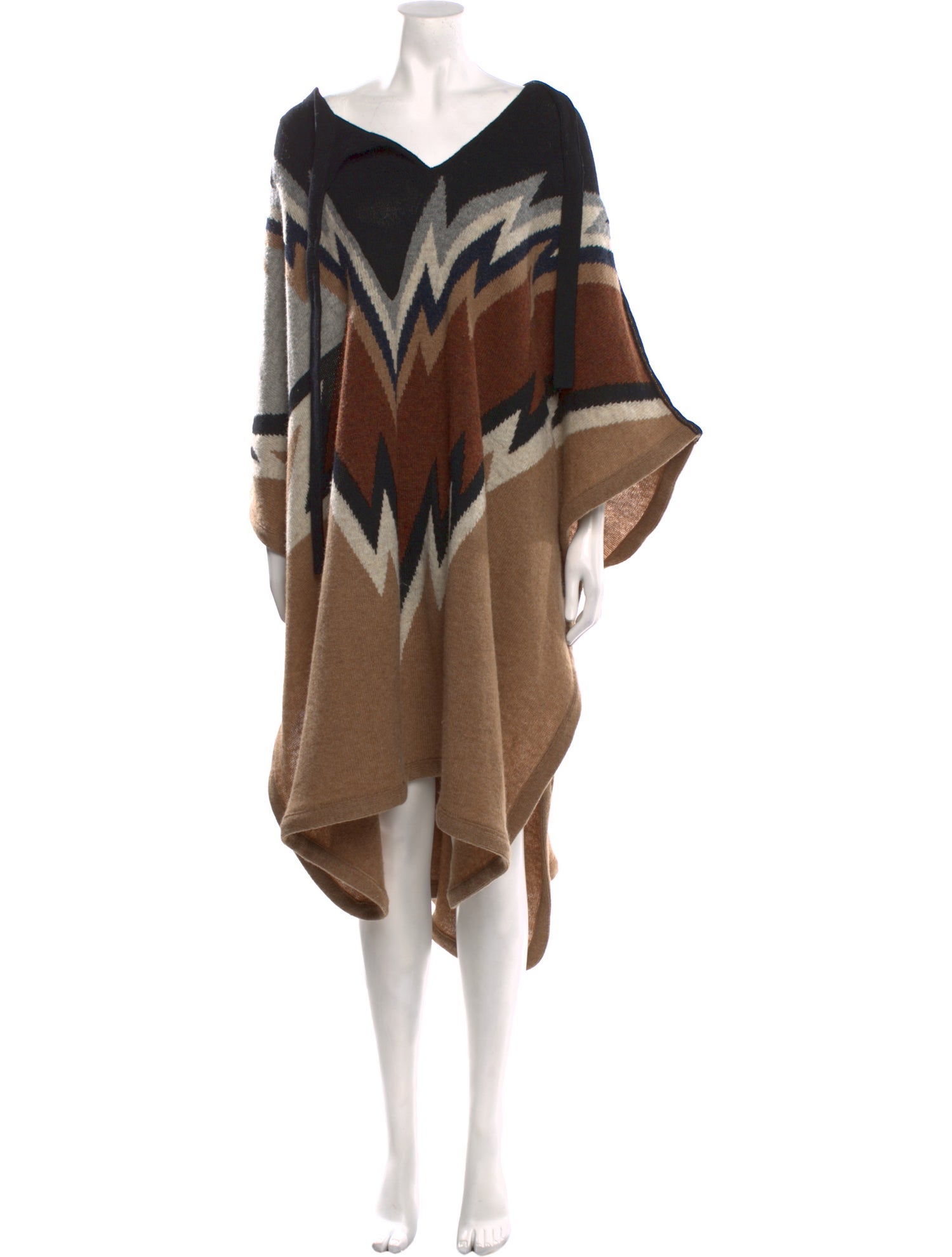 Zadig & Voltaire Striped V-Neck Sweater