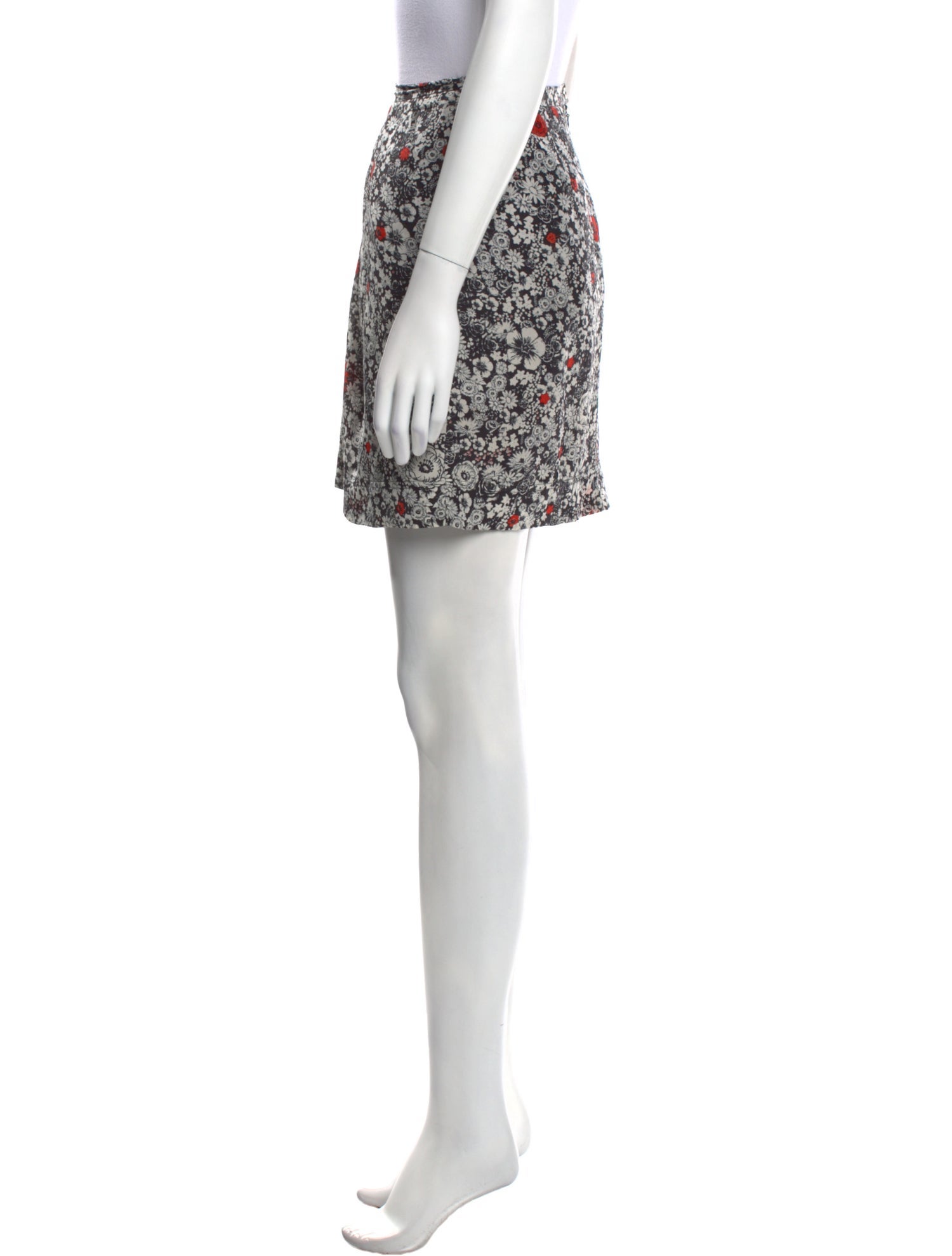 Zadig & Voltaire Silk Mini Skirt