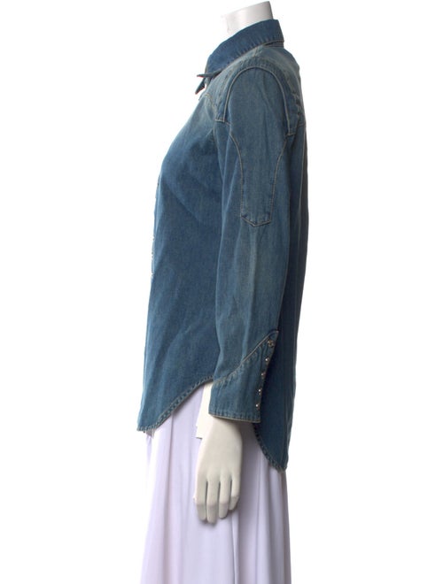 Zadig & Voltaire Long Sleeve Button-Up Top