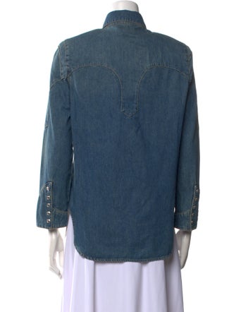 Zadig & Voltaire Long Sleeve Button-Up Top