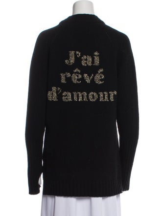 Zadig & Voltaire Merino Wool V-Neck Sweater