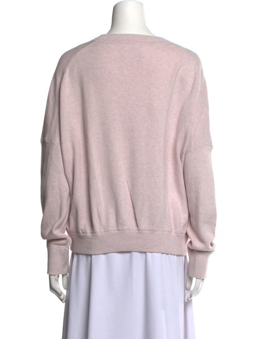 Zadig & Voltaire V-Neck Long Sleeve Sweatshirt