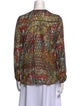Zadig & Voltaire Silk Printed Blouse
