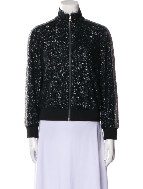 Zadig & Voltaire Patterned Bomber Jacket