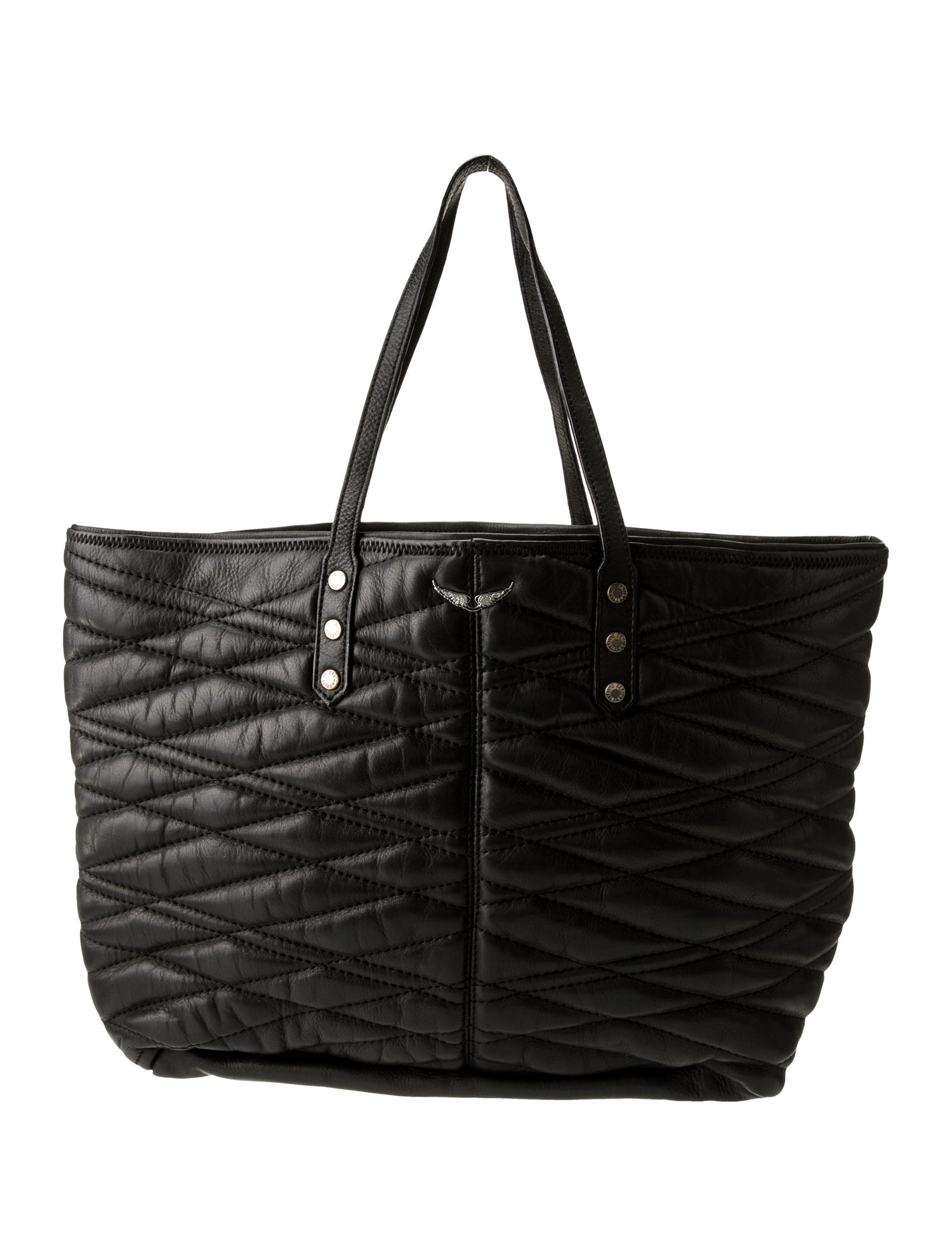 ZADIG&VOLTAIRE スタッズトートバッグ 黒 Zadig&Voltaire Angel Wings Tote Bag | Black | FARFETCH