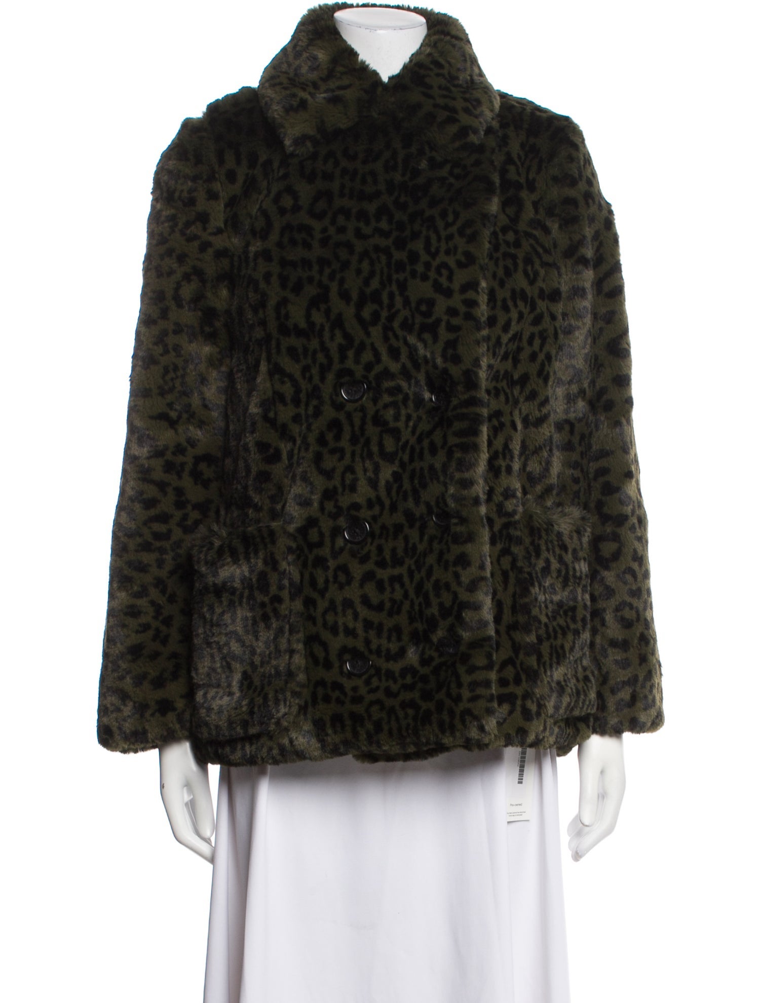Zadig & Voltaire Faux Fur Coat