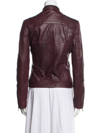 Zadig & Voltaire Leather Biker Jacket