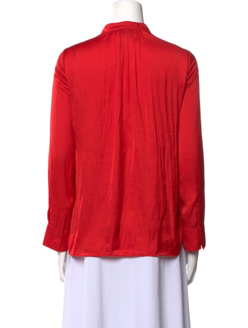 Zadig & Voltaire V-Neck Long Sleeve Blouse