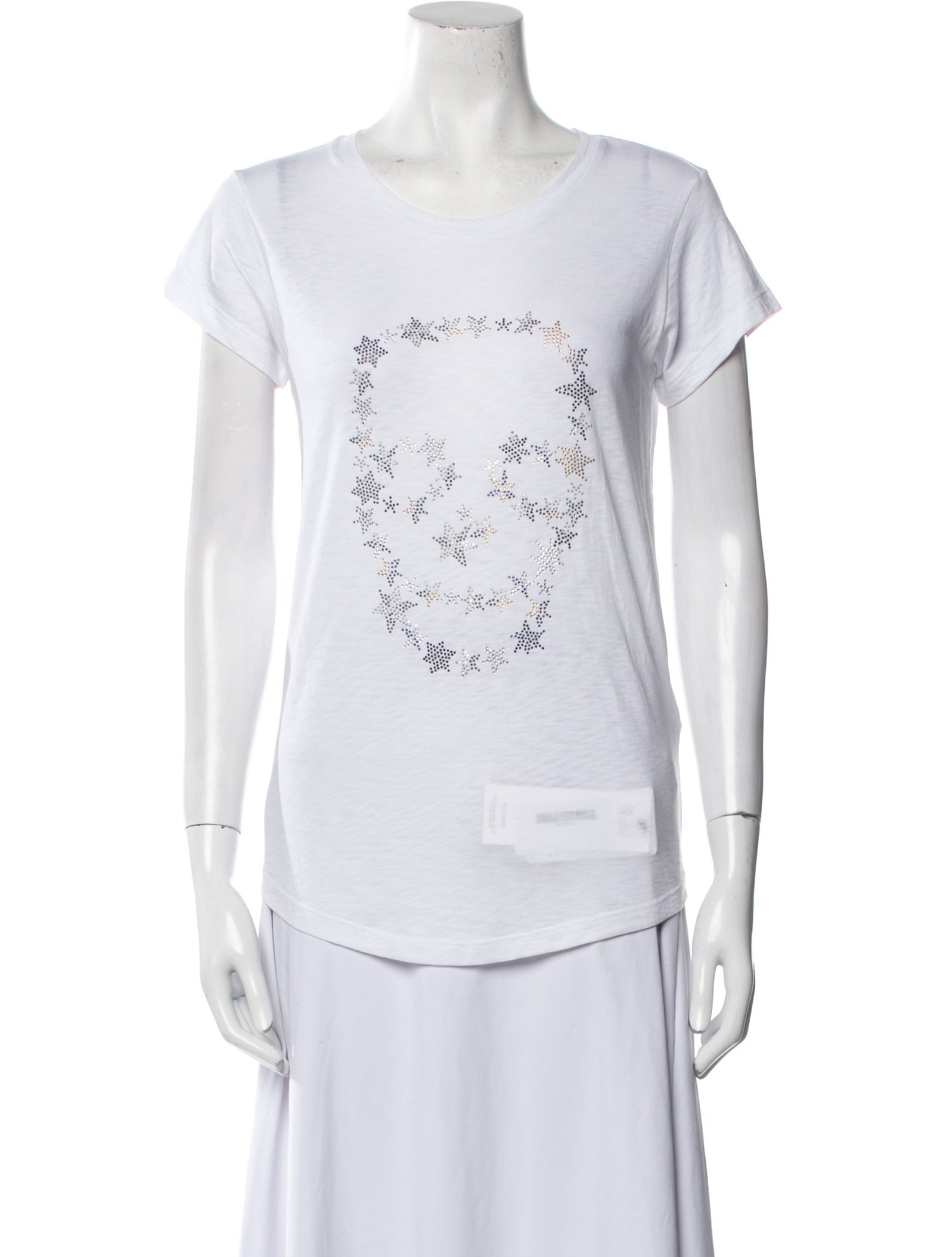 Zadig & Voltaire Graphic Print Crew Neck T-Shirt w/ Tags