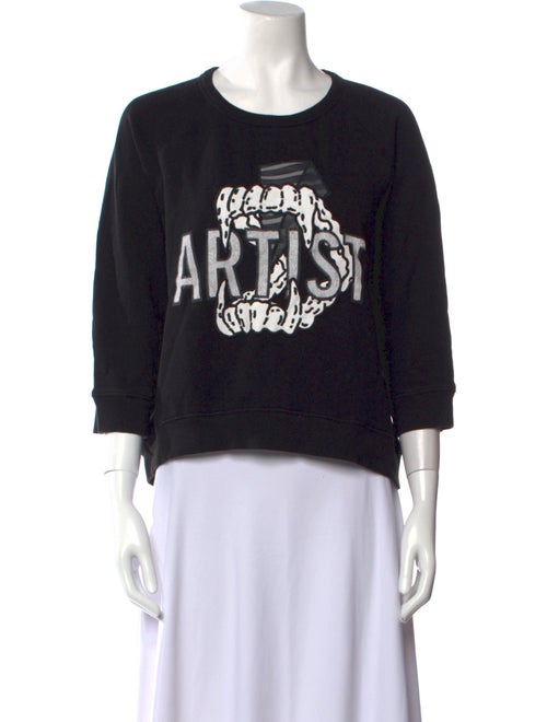 Zadig & Voltaire Graphic Print Crew Neck Sweatshirt