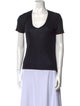 Zadig & Voltaire Scoop Neck Short Sleeve T-Shirt