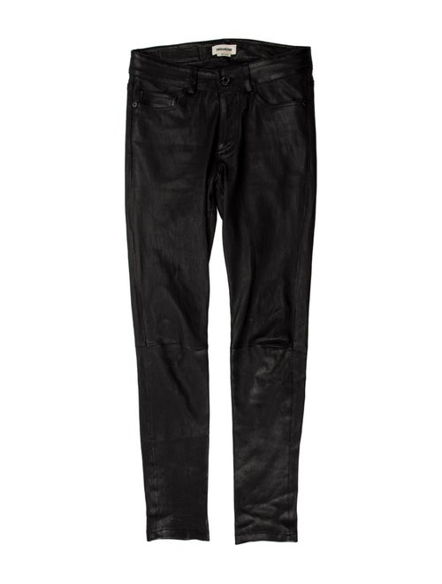 Zadig & Voltaire Leather Skinny Leg Pants
