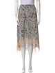 Zadig & Voltaire Paisley Print Midi Length Skirt