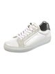 Zadig & Voltaire Leather Studded Accents Sneakers