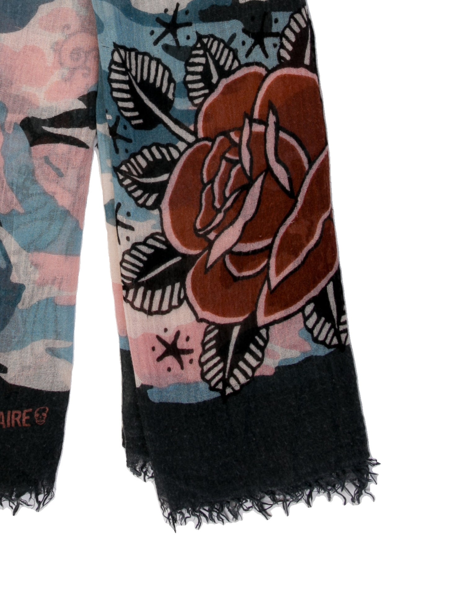 Zadig & Voltaire Silk Printed Scarf