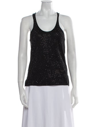 Zadig & Voltaire Merino Wool Polka Dot Print Top