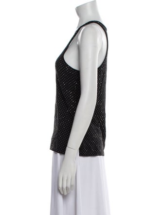 Zadig & Voltaire Merino Wool Polka Dot Print Top