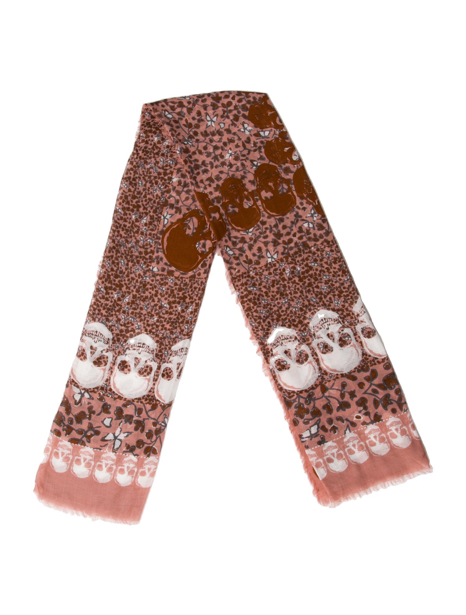 Zadig & Voltaire Floral Print Scarf
