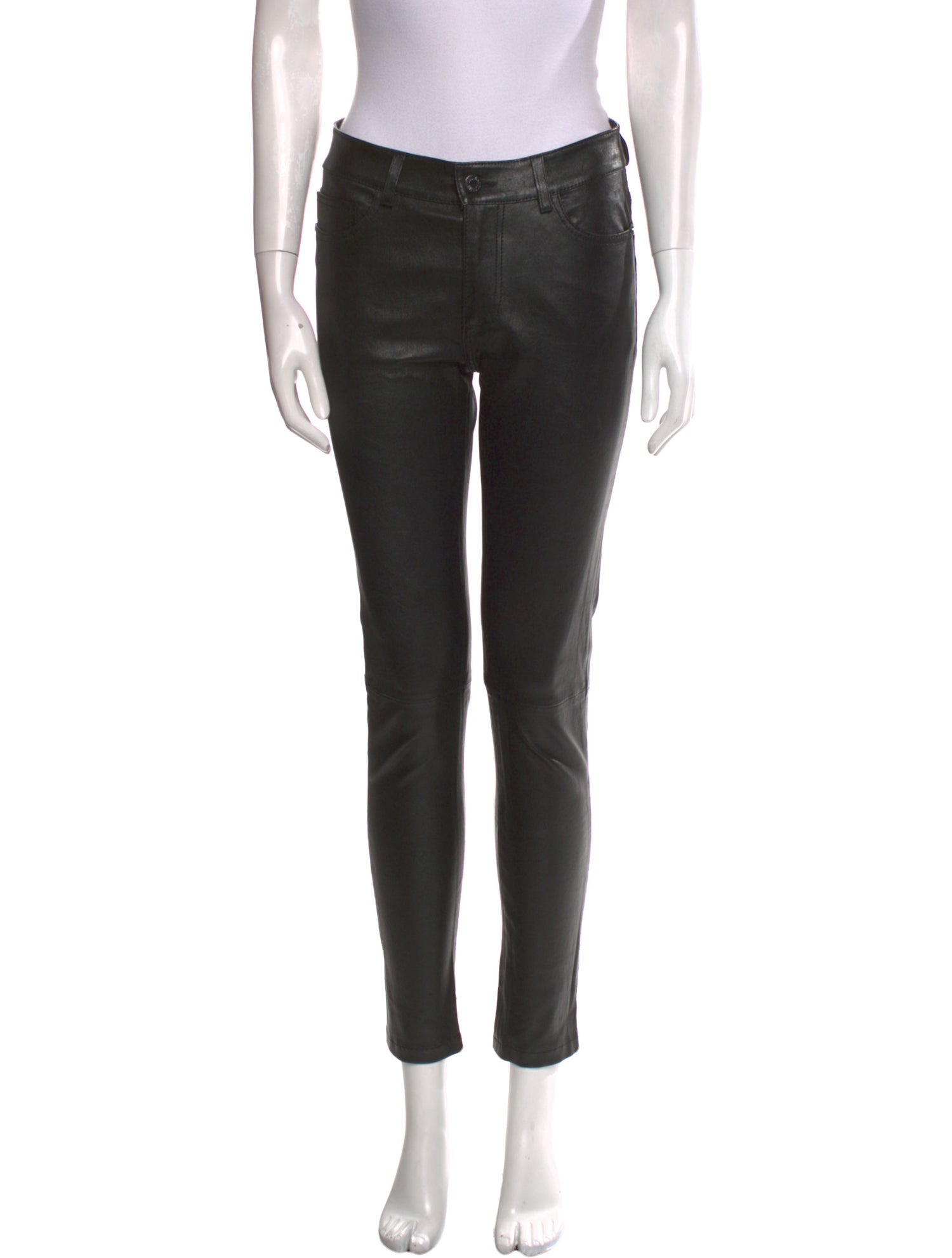 Zadig & Voltaire Leather Skinny Leg Pants