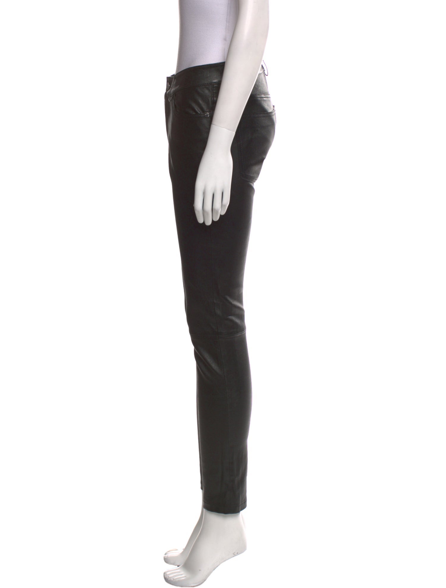 Zadig & Voltaire Leather Skinny Leg Pants