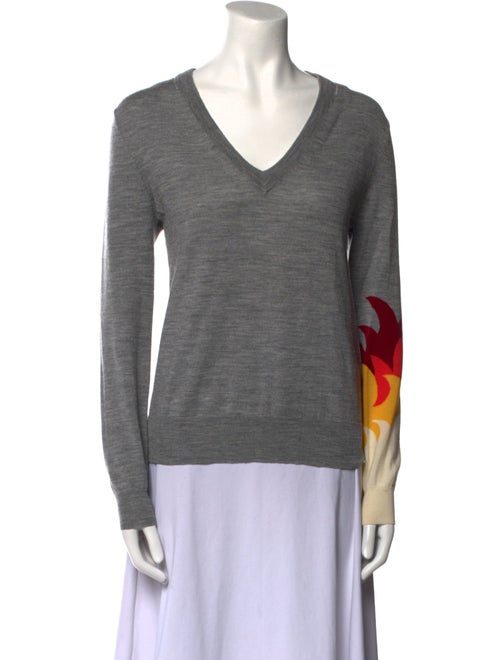 Zadig & Voltaire Merino Wool Graphic Print Sweater