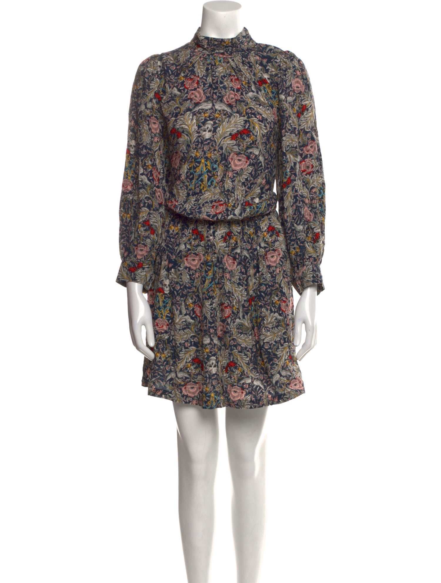 Zadig & Voltaire Floral Print Mini Dress