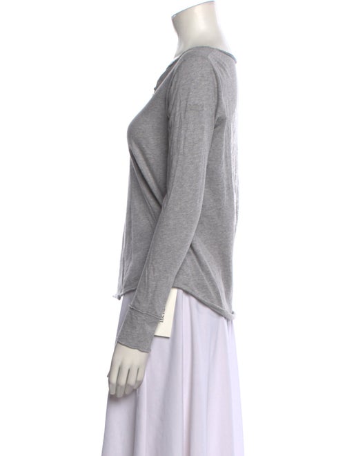 Zadig & Voltaire V-Neck Long Sleeve Top