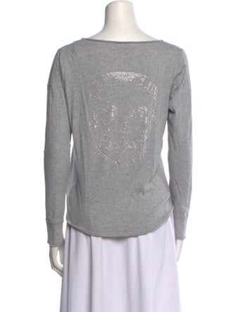 Zadig & Voltaire V-Neck Long Sleeve Top