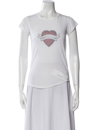 Zadig & Voltaire Graphic Print Crew Neck T-Shirt