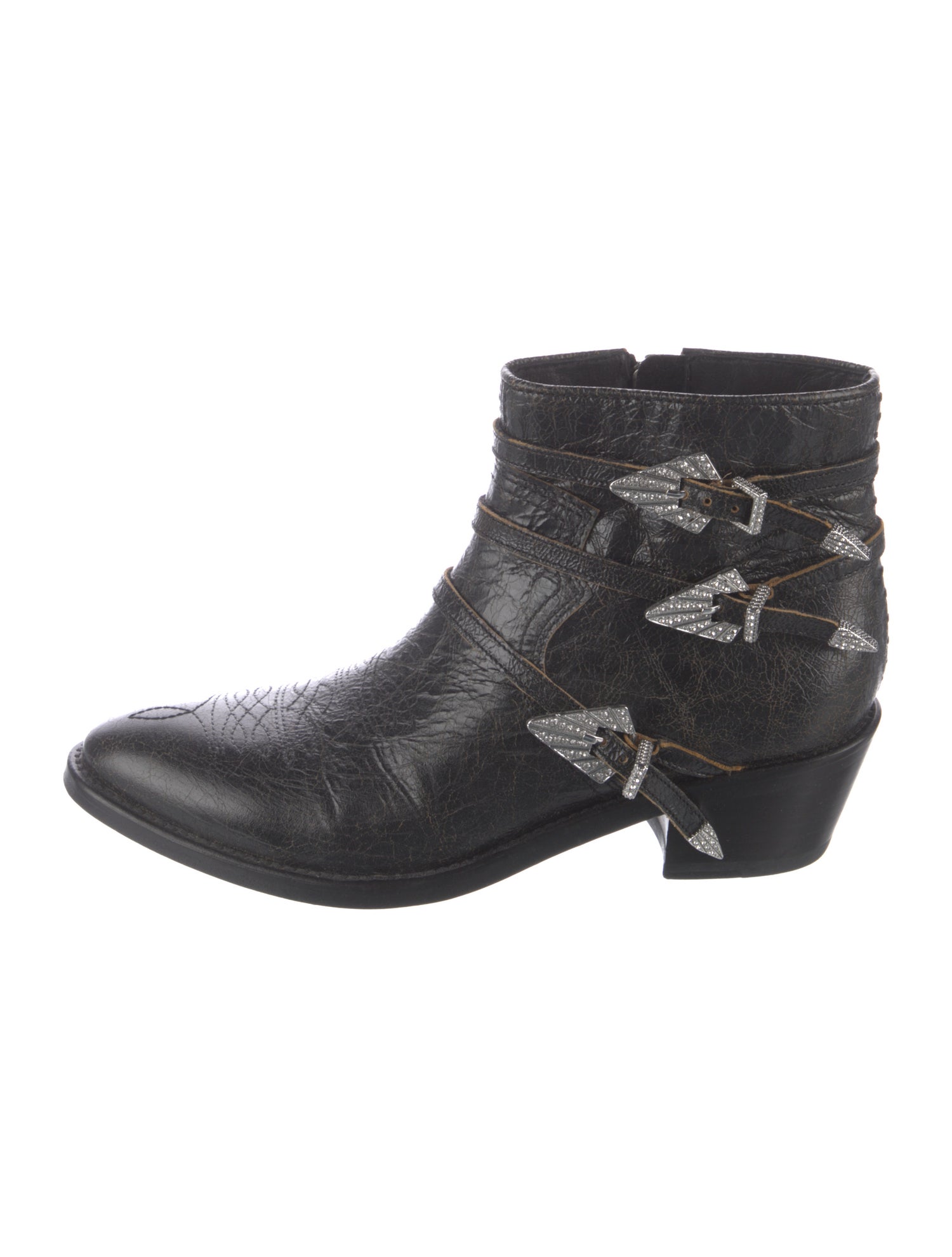 BOTTEGA VENETA::ブーツ:36[RESALE] Bottega Veneta Nappa Leather BV Bold Platform Square Toe