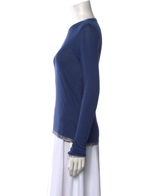 Zadig & Voltaire Crew Neck Long Sleeve Top