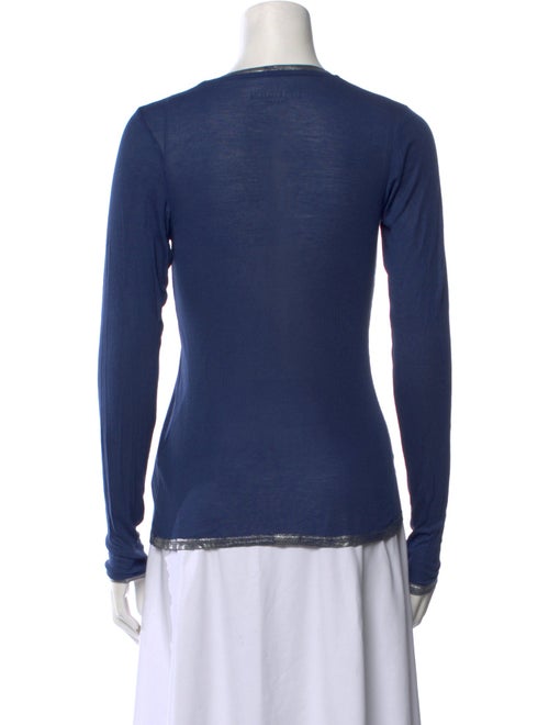 Zadig & Voltaire Crew Neck Long Sleeve Top