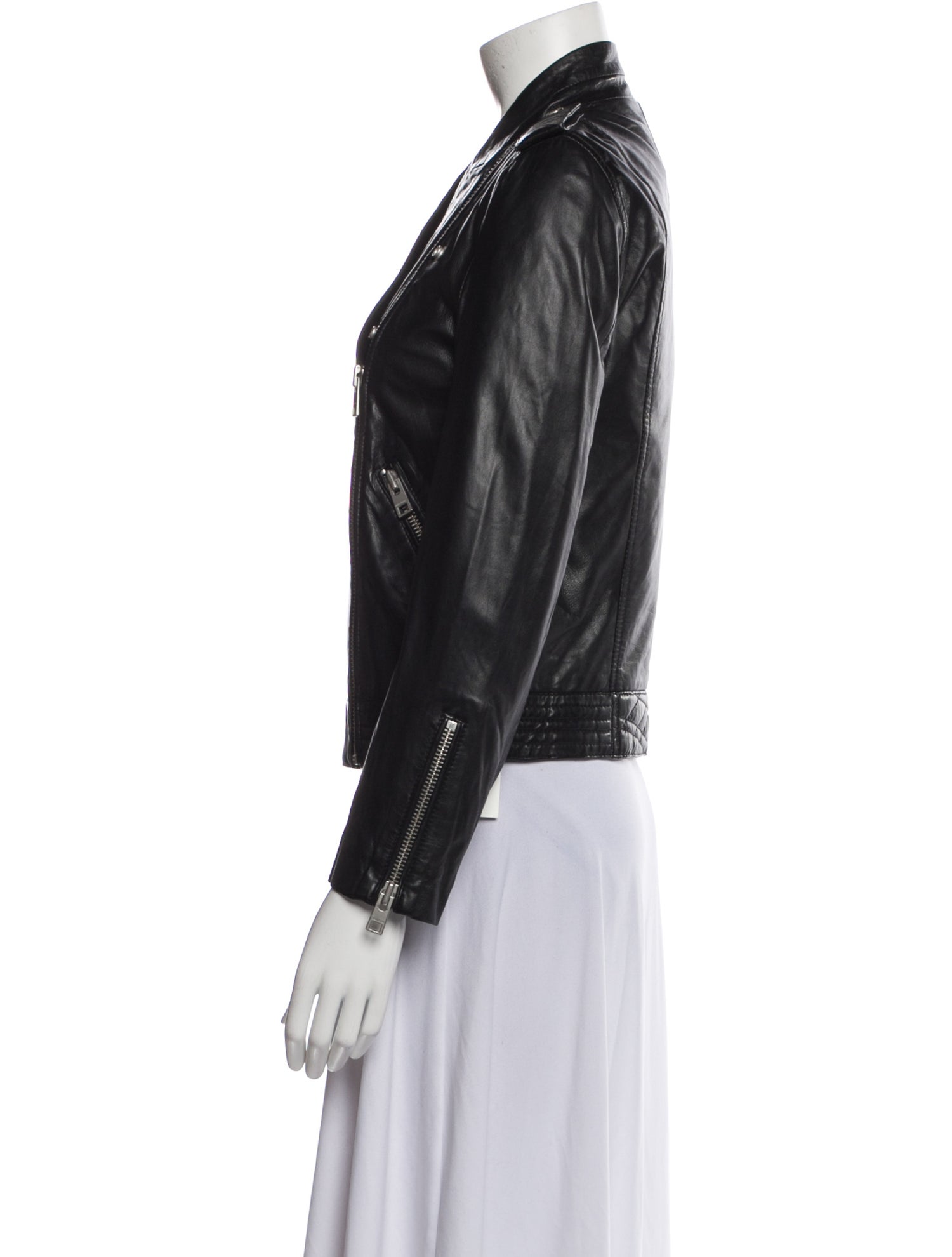 Zadig & Voltaire Leather Biker Jacket