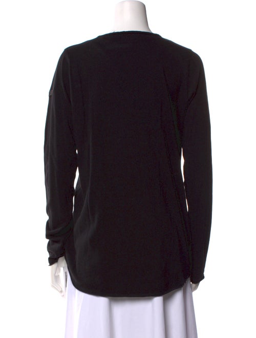 Zadig & Voltaire Cowl Neck Long Sleeve Top