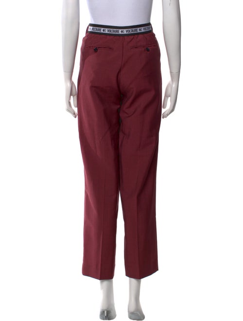 Zadig & Voltaire Wool Straight Leg Pants