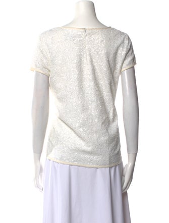 Zadig & Voltaire Nylon Bateau Neckline T-Shirt