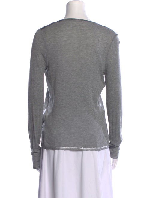 Zadig & Voltaire Crew Neck Long Sleeve T-Shirt