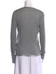 Zadig & Voltaire Crew Neck Long Sleeve T-Shirt