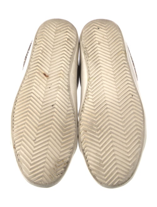 Zadig & Voltaire Leather Studded Accents Sneakers