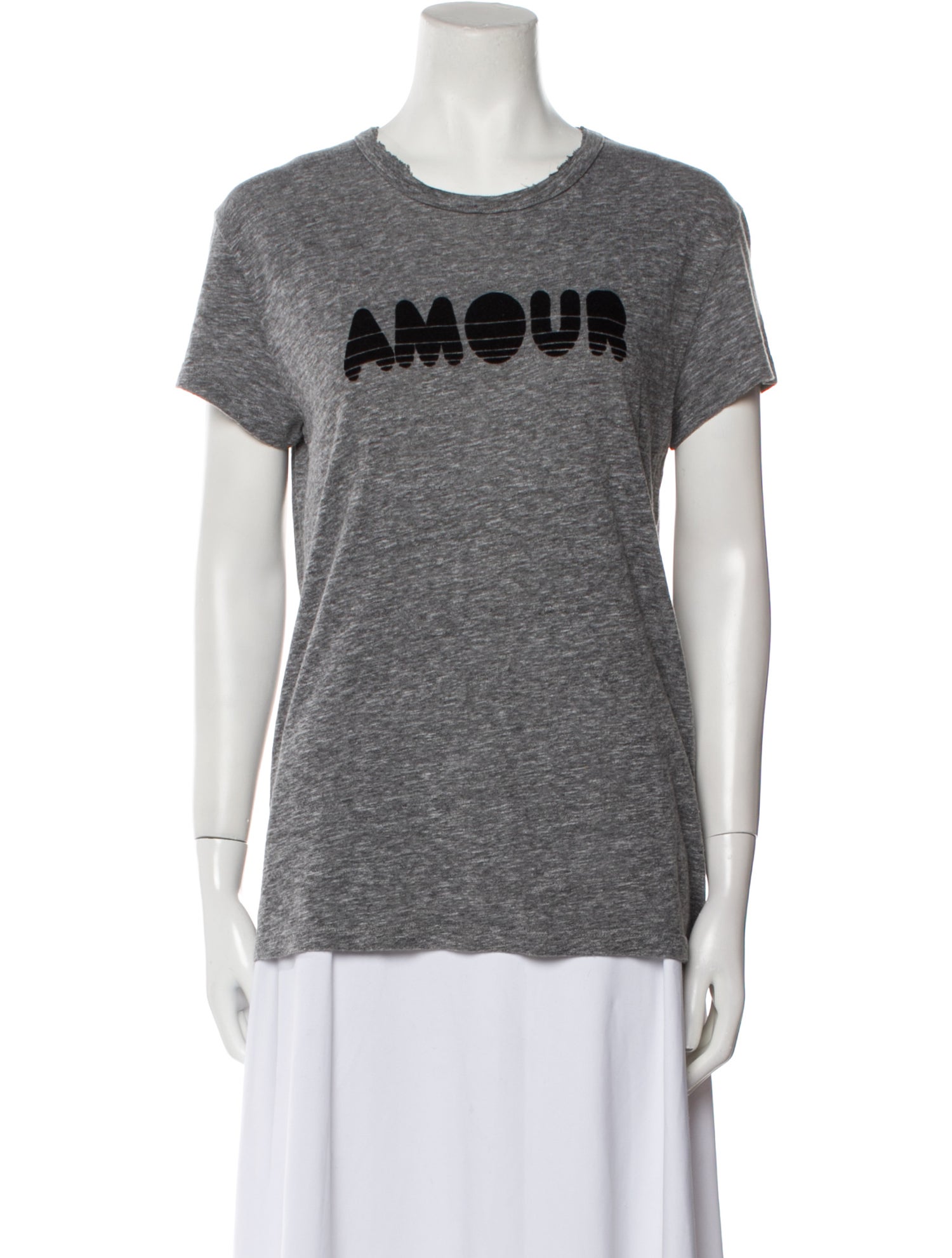 Zadig & Voltaire Graphic Print Crew Neck T-Shirt