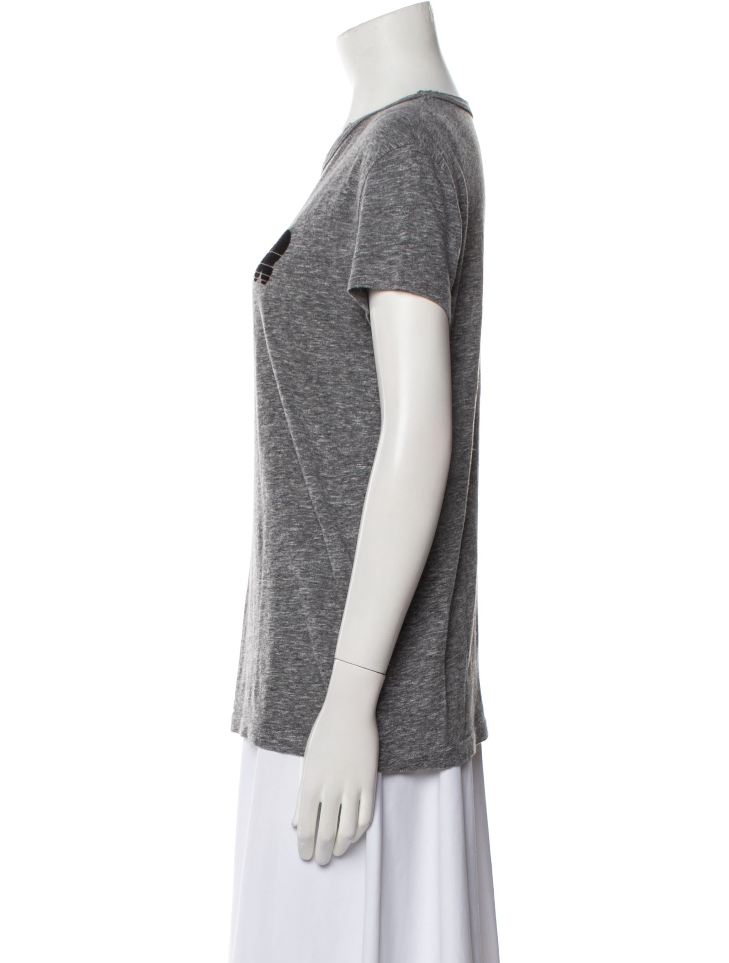 Zadig & Voltaire Graphic Print Crew Neck T-Shirt