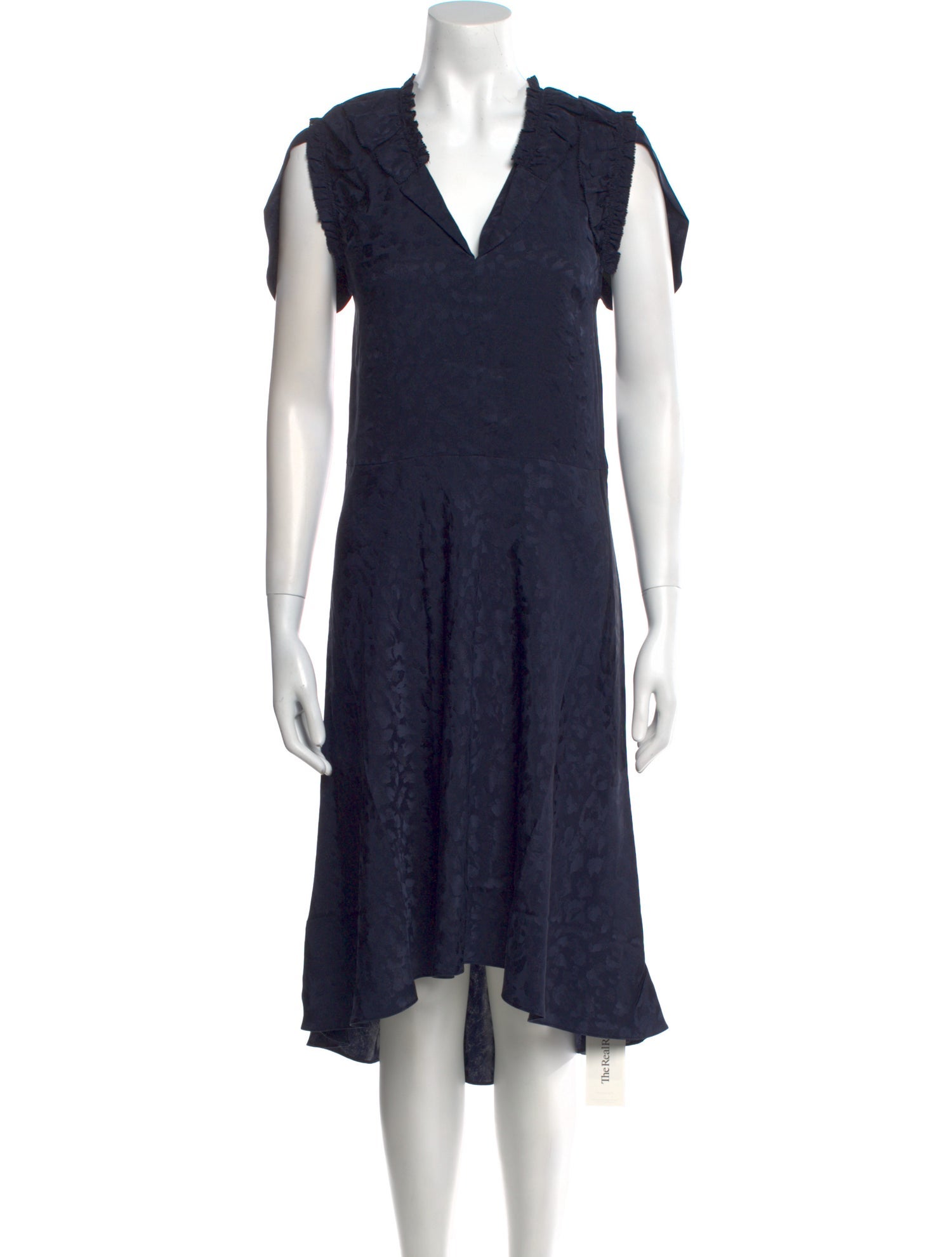 Zadig & Voltaire Silk Midi Length Dress w/ Tags