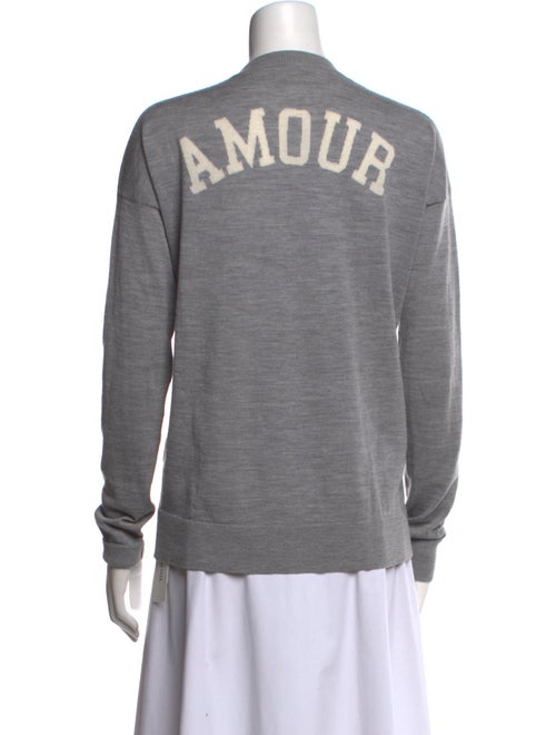 Zadig & Voltaire Merino Wool V-Neck Sweatshirt