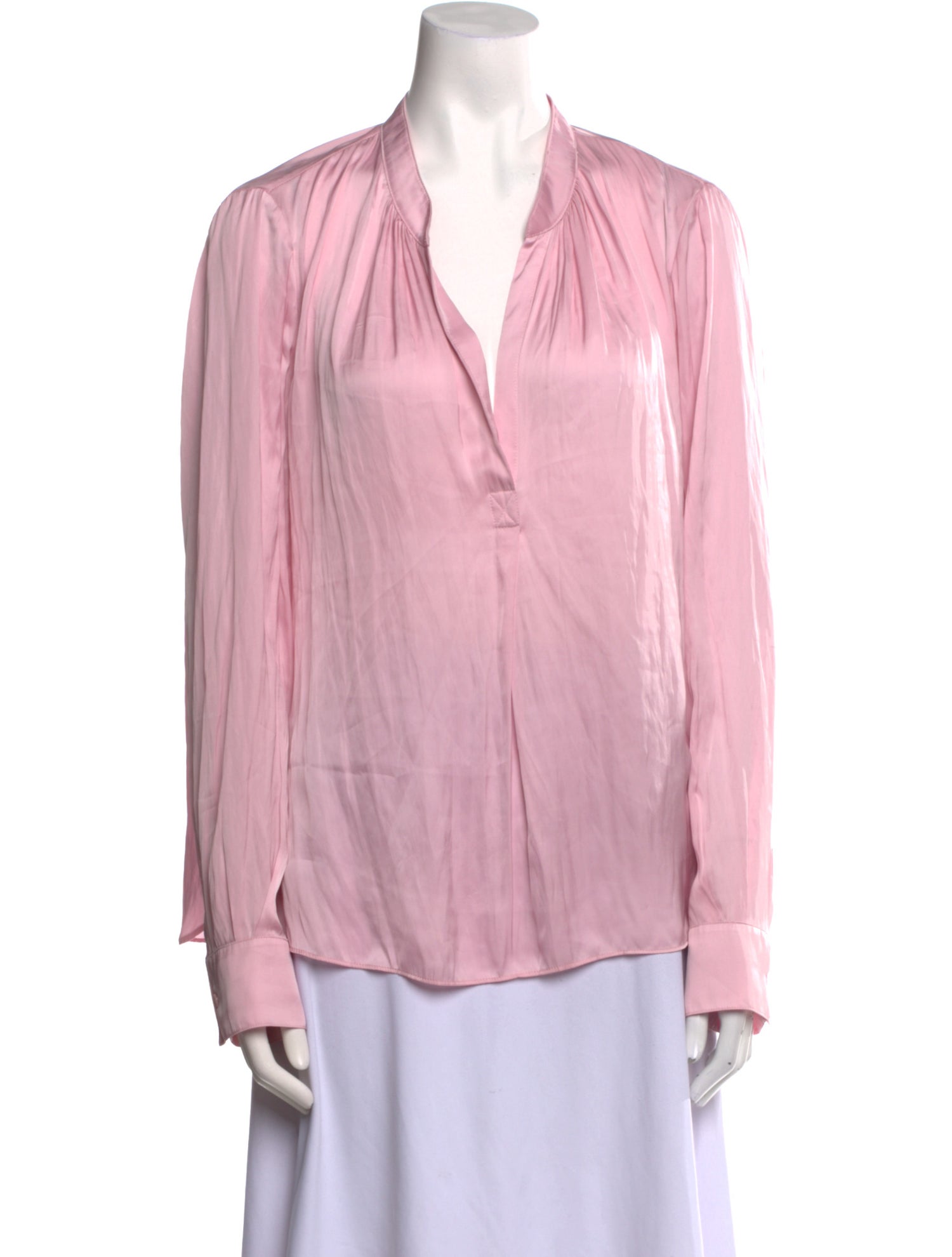 Zadig & Voltaire V-Neck Long Sleeve Blouse