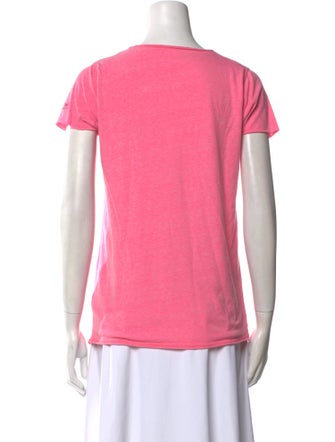 Zadig & Voltaire V-Neck Short Sleeve T-Shirt