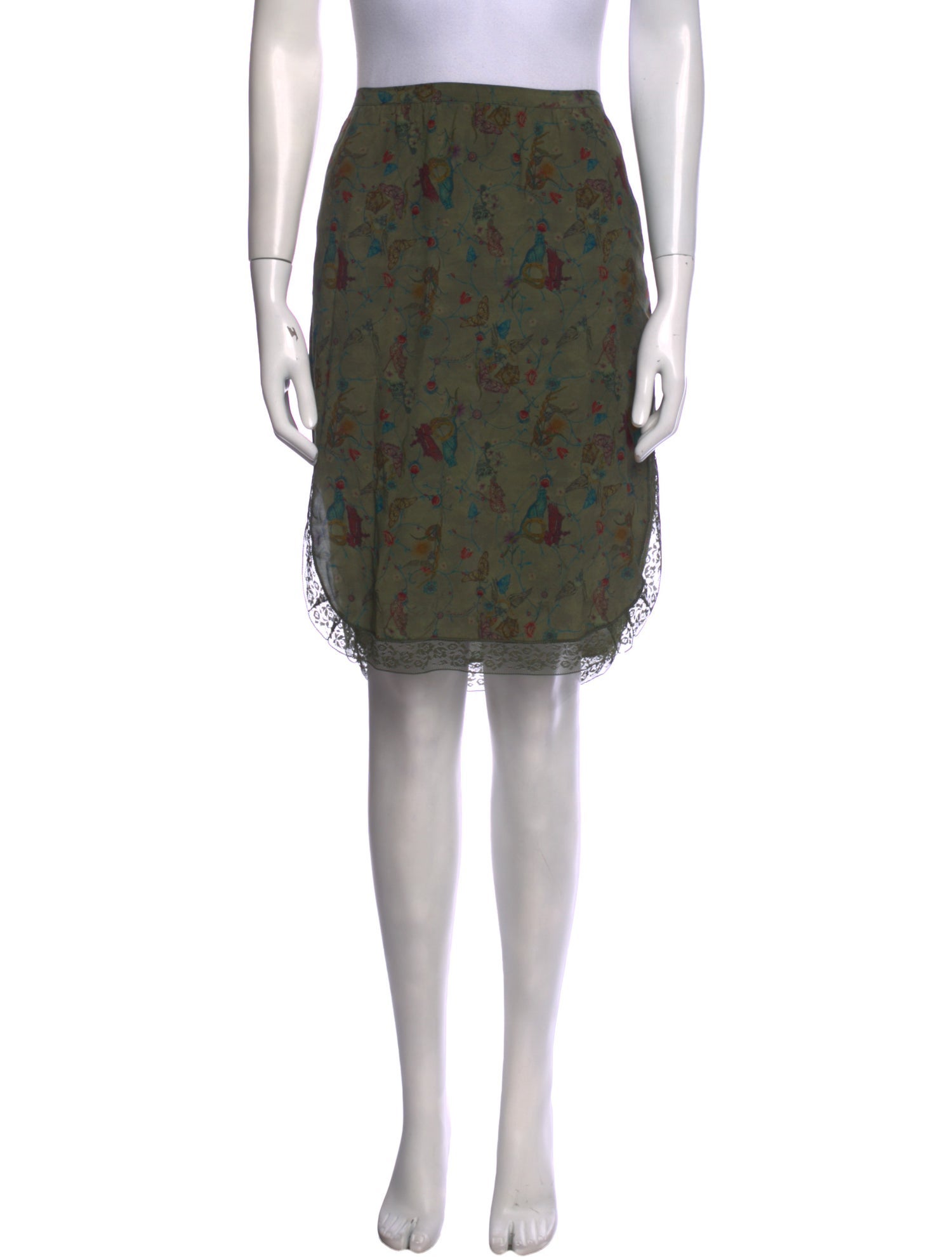 Zadig & Voltaire Silk Knee-Length Skirt